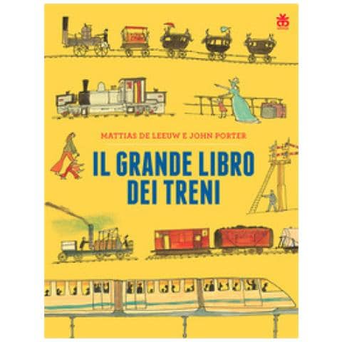 Mattias De Leeuw - Il grande libro dei treni - Foto 1