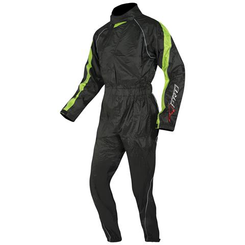 Tuta Cerata Impermeabile Completo Anti Pioggia Moto Scooter Antiacqua Fluo M - Foto 2