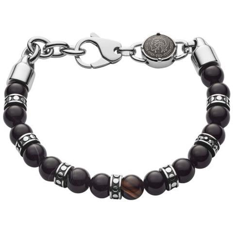 Bracciale Uomo Dx1163 Black / silver - Foto 1