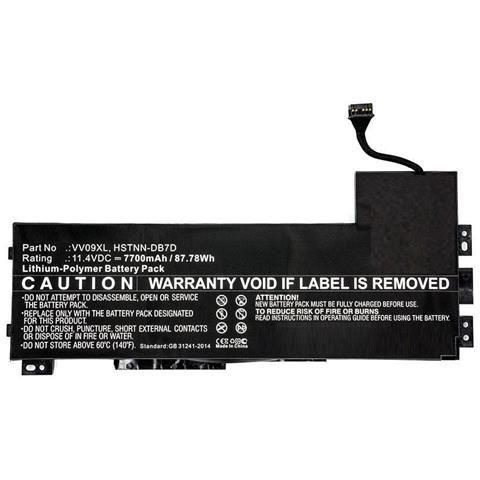 Mbxhp-ba0088 Ricambio Per Laptop Batteria (laptop Battery For Hp 82wh - Li-pol 11.4v 7200mah Black, - 82wh Li- - Foto 2