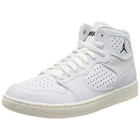 Jordan Access, Sneaker Un Collo Alto Uomo, Multicolore (bianco / Bianco / Avorio Pallido / Metallic Gold 100), 40.5 Ue - Foto 1