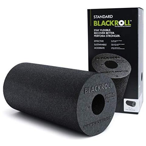 Nero Roll Standard Di Rullo Per Auto Massaggio Unisex - Adulto, Nero, 15 X 15 X 30 Centimetri - Foto 1