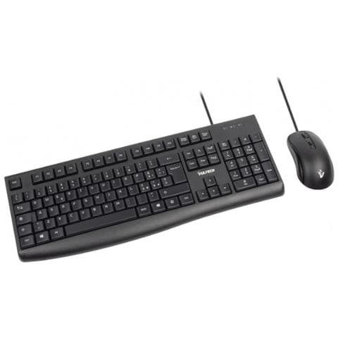 KM-821 Kit Tastiera USB Meccanica (Layout Italiano) + Mouse USB 4 Tasti 1200 DPI Colore Nero - Foto 6