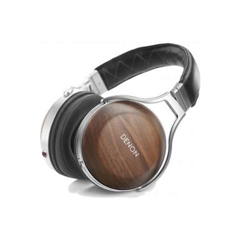 AH-D7200 Nero, Argento, Legno Sovraurale Padiglione auricolare cuffia - Foto 1