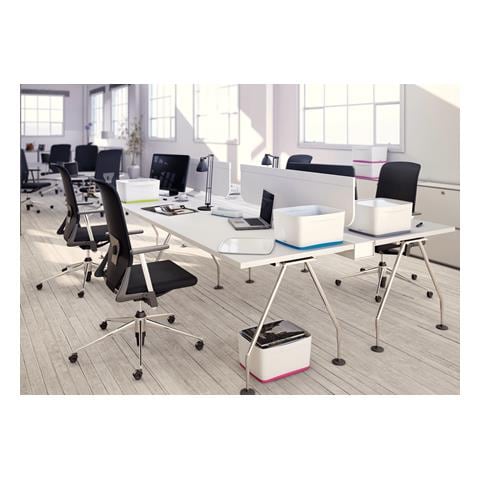 5258-10-23 Vassoio di conservazione Rettangolare Acrilonitrile butadiene stirene (ABS) Rosa, Bianco - Foto 7