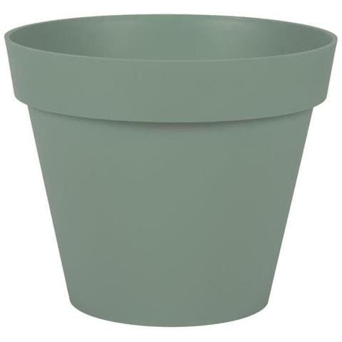 Vaso Da Fiori Tondo Tuscany - Ø 30 X H26 Cm - 10 L - Verde Alloro - Foto 2
