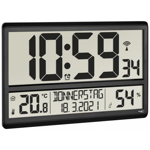 60.010709 stazione meteorologica digitale Nero Batteria - Foto 1