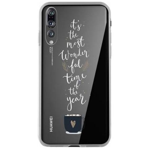 Cover Rigida Per Huawei P20 Pro Con Fantasia Wonderful Time, Trasparente - Foto 1
