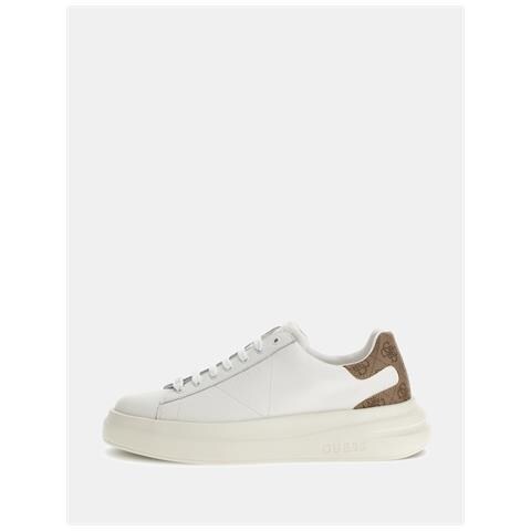 Fmpviblea12 Sneakers Scarpe Uomo Casual Bianco Pelle Bianco 42 - Foto 1