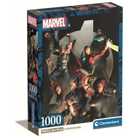 Puzzle Marvel Les Avangers 1000 Pezzi - Foto 1