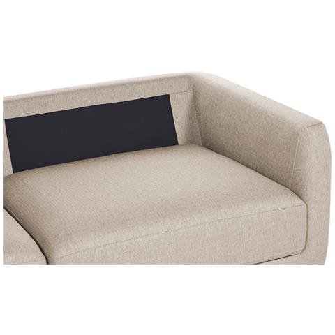 Divano 3 Posti Sigtuna Tessuto Beige - Foto 2