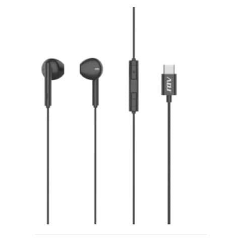 Auricolari Type C In-ear Jena 780-00068 Bk C Colore Nero - Foto 1