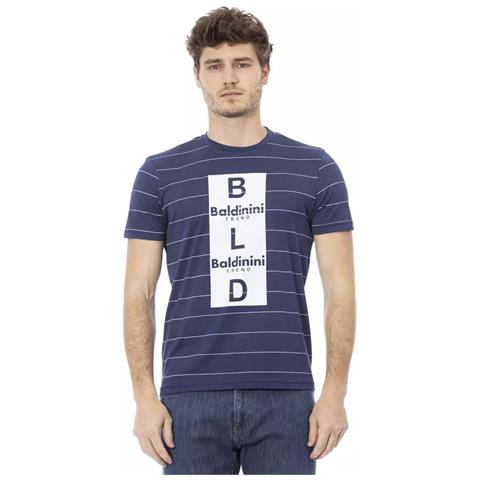 Maglietta In Cotone Blu - M - Foto 1