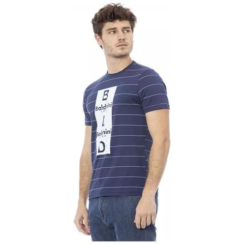 Maglietta In Cotone Blu - M - Foto 2