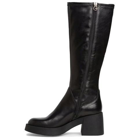 Black Casual Closed Boots Stivaletti Pelle Scarpe Donna Nero Eu 39, 1-25616-41 001 - Foto 3