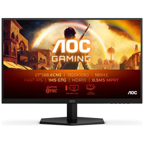 Monitor da Gioco 27" LED AOC 27G42E 1920 x 1080 Full HD Tempo di Risposta 1ms - Foto 1