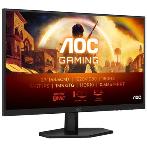 Monitor da Gioco 27" LED AOC 27G42E 1920 x 1080 Full HD Tempo di Risposta 1ms - Foto 4