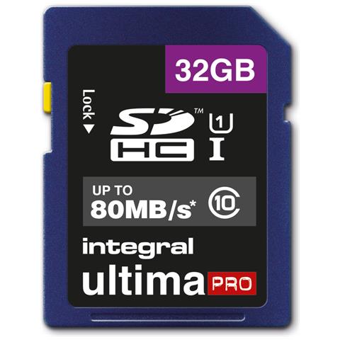 32GB ULTIMAPRO SDHC /XC 80MB CLASS 10 UHS-I U1 SD - Foto 1