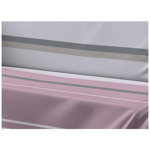 Telo Arredo Granfoulard Copritutto Salvadivano 100% Cotone Dis. Scia Singolo Rosa - Foto 2