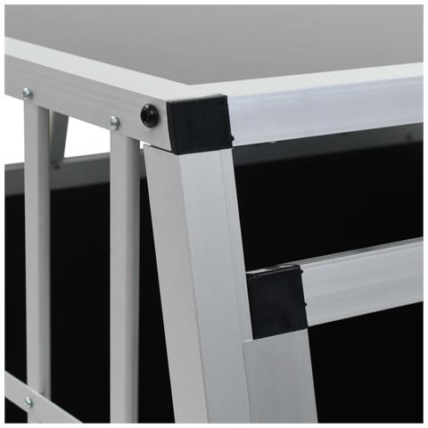 Lusso Casadino -  Trasportino Per Cani Con Doppia Porta 94x88x69 Cm - Foto 8