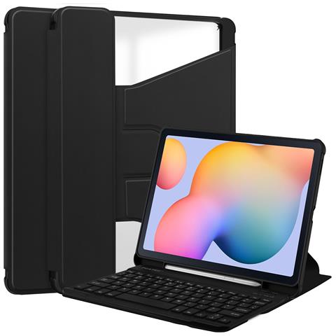 Custodia Con Tastiera Bluetooth Per Samsung Tab S9fe/s9 Da 11 Pollici - Foto 1