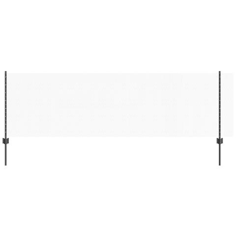 Posti per Recinzione  5 pz U-Channel Grigio 80 cm Acciaio, Recinzione esagonale  Grigia 0.8x10 m Acciaio - Foto 1