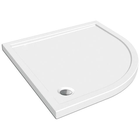 Piatto Doccia Ribassato 90x90 Cm Resina H3.5 Cm Monaco Bianco - Foto 1