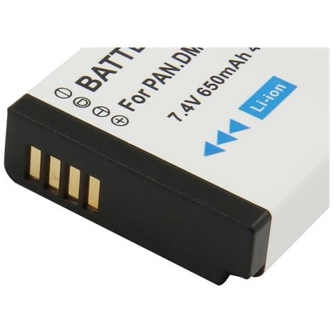 Batteria Per Fotocamera Panasonic Dmw-blh7e Li-ion 7.4v 650mah 4.8wh - Foto 2