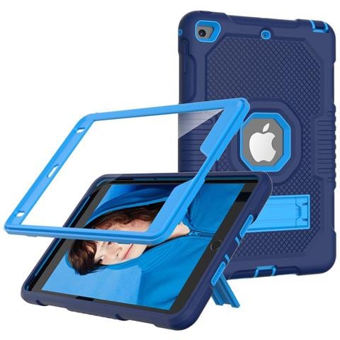 Custodia Per Ipad 6/5 9.7"" Armatura Con Supporto Blu - Foto 4