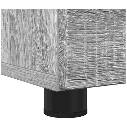 Mobile da Bagno con cassetto Grigio sonoma 76.5 x 35 x 64 cm - Foto 9