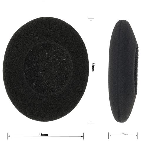 Cuscinetti Auricolari Di Ricambio In Schiuma Compatibili Con Logitech Pc Headset 860 - Confezione Da 2 - Foto 2