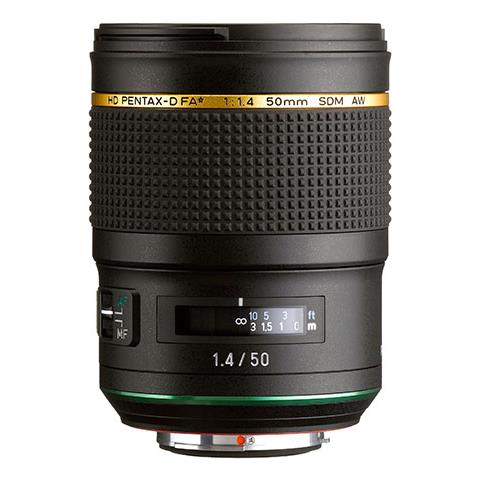 D FA 50mm F1.4 SDM HD AW W /C MILC /SRL Obiettivi standard Nero - Foto 4