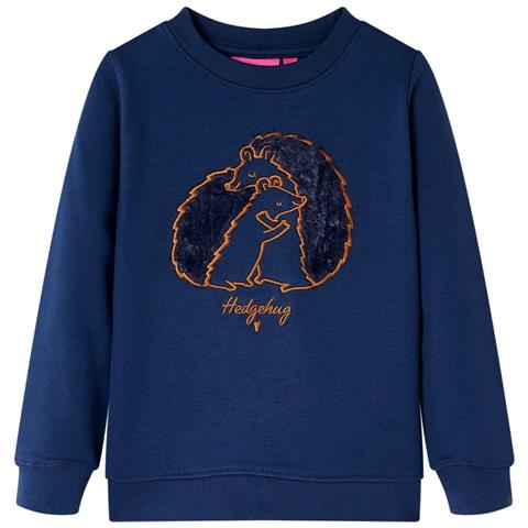 Felpa per Bambini Blu Marino 140 - Foto 1