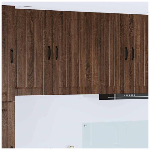 Mobile da cucina con lo scaffale Rovere Marrone 50 x 31 x 80 cm - Foto 2