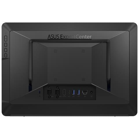 All-In-One ExpertCenter E1 AiO E1600WKAT-BMR106X Monitor 15.6" Full HD Touch Screen Intel Celeron N4500 Dual Core 1.1 GHz RAM 4GB SSD 128GB 4xUSB Windows 11 Pro Nero - Foto 2