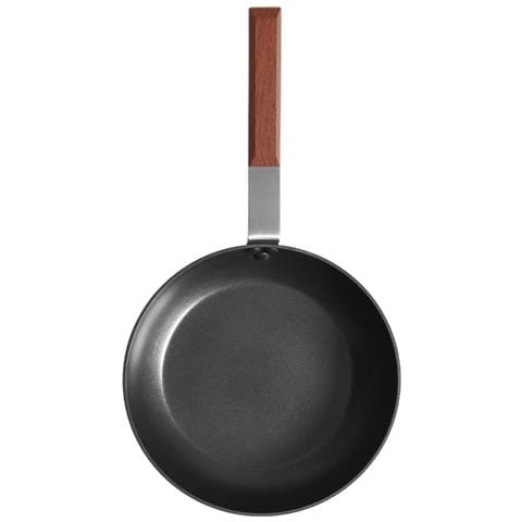 Sushi Padella Antiaderente 26 cm - Alluminio, adatta all'Induzione con Manico in Effetto Legno Mogano - Foto 3