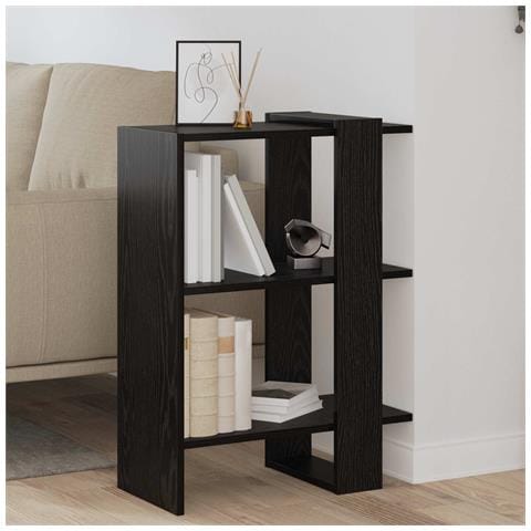 Libreria Rovere Nero 52 x 25 x 71,5 cm Legno multistrato - Foto 2
