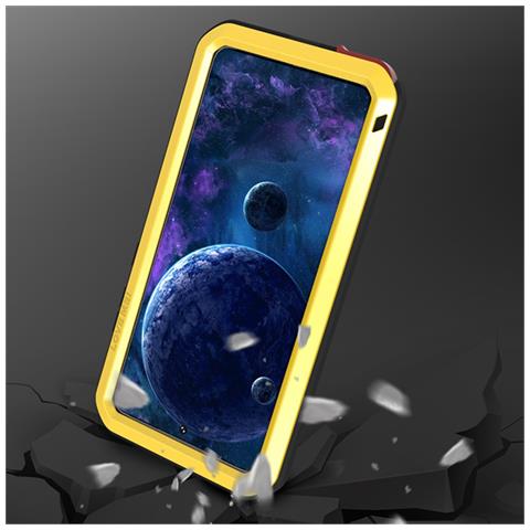 Cover per Galaxy A52 5G - Vidrio, Giallo, Antiurto - Foto 2