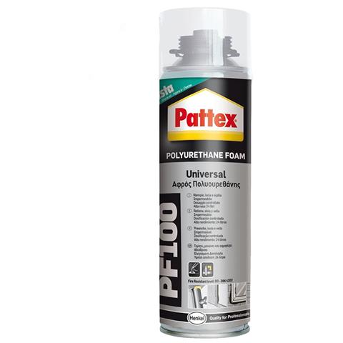 Schiuma Pf100 Universale, Poliuretanica, Resiste Al Fuoco E Agenti Chimici, Antimuffa 500 Ml - Foto 1