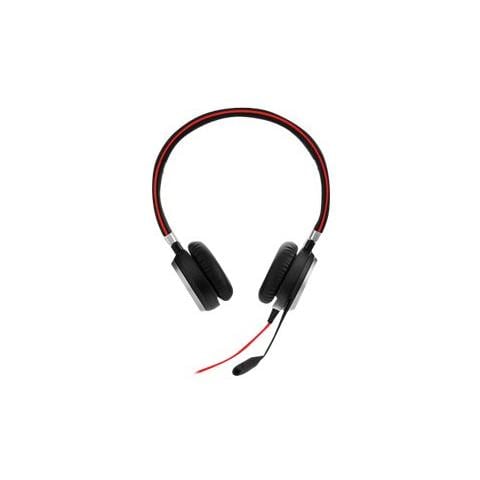 Evolve 40 MS Stereo, Stereofonico, Nero, Padiglione auricolare, Cablato, Microsoft, 3.5mm / USB - Foto 2