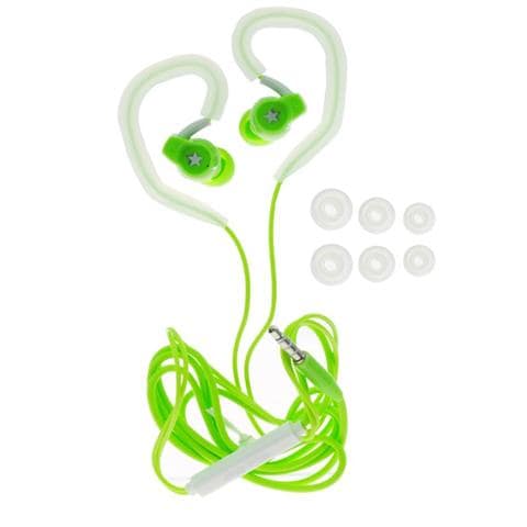 Auricolari Hf Sport Sp80 Universale 3,5 Mm Verde - Foto 1