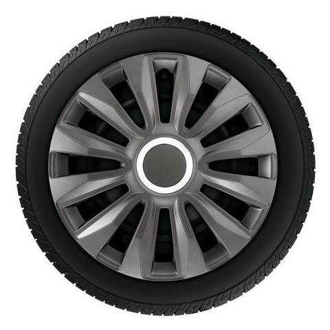 Copricerchi Auto Universali 15 Pollici Tech-one Avalone Pro Dark 31532 - Foto 2