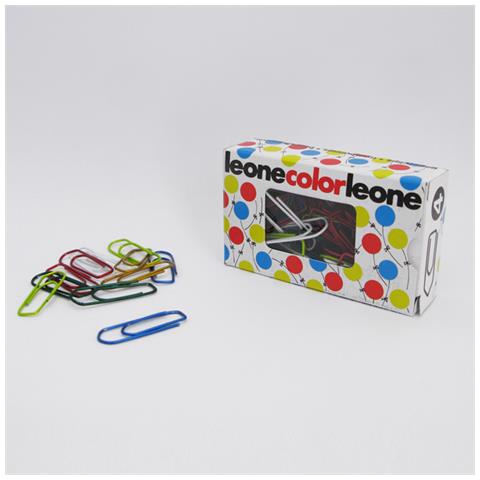 Scatola 50 Fermagli Metallo Color N. 4 Mm32 Antiruggine - Foto 1