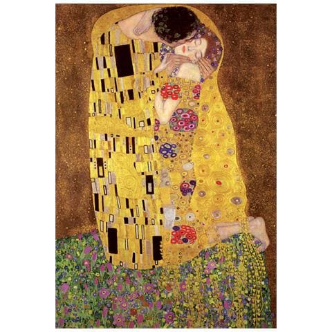 Gustav Klimt's The Kiss (poster Maxi 61x91,5 Cm)  - Foto 1