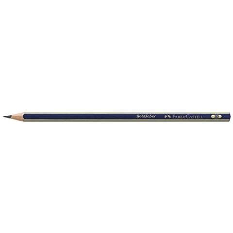 Matita Di Grafite Faber-castell Goldfaber 1221 2b 112502 (conf. 12)  - Foto 2