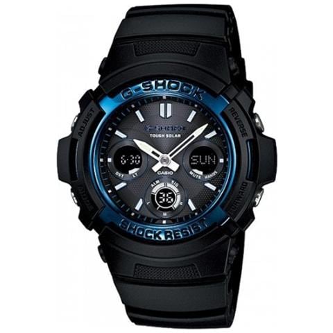 AWG-M100A-1A Orologio da polso Elettronico Nero, Blu orologio - Foto 2