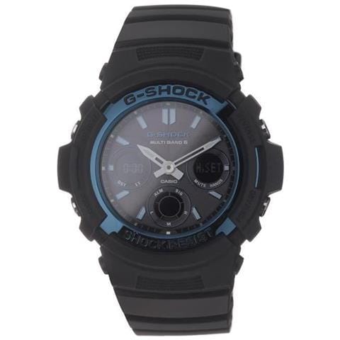 AWG-M100A-1A Orologio da polso Elettronico Nero, Blu orologio - Foto 1