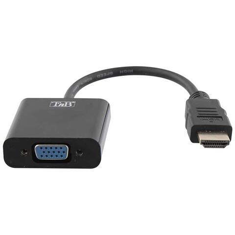 HDMIVGA HDMI VGA Nero cavo di interfaccia e adattatore - Foto 1