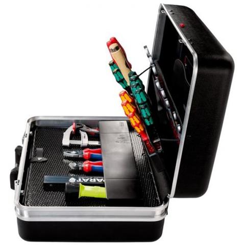 589000171 Cassetta Per Attrezzi Nero Alluminio, Plastica - Foto 3