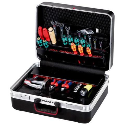 589000171 Cassetta Per Attrezzi Nero Alluminio, Plastica - Foto 1